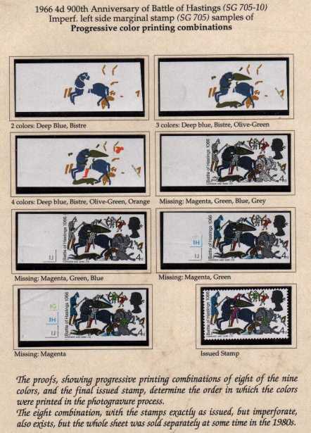 view more details for stamp with SG number SG 705 part 1