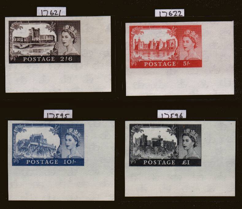 Treasure Chest British Stamps Item - SG 595-598 - Elizabeth II (Pre decimal to 1970)