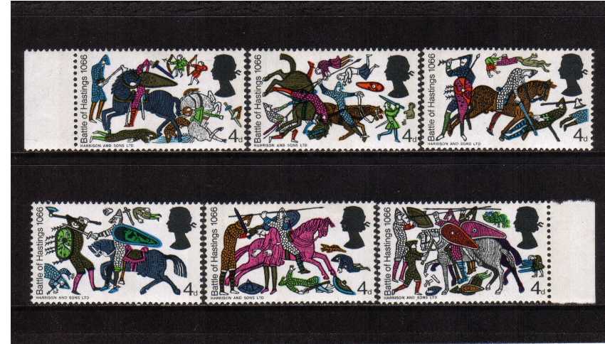 view more details for stamp with SG number SG 705j-710j