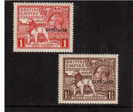 view more details for stamp with SG number SG 430-431