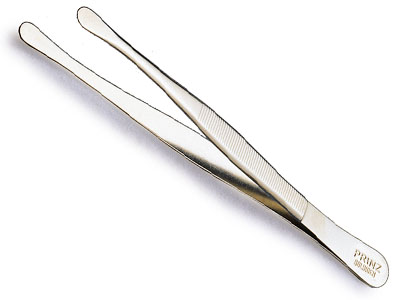 view larger image for PR1030 () - Prinz 1030 small tweezers <br/>
Spoon End - 120mm long<br/>
supplied with sheath