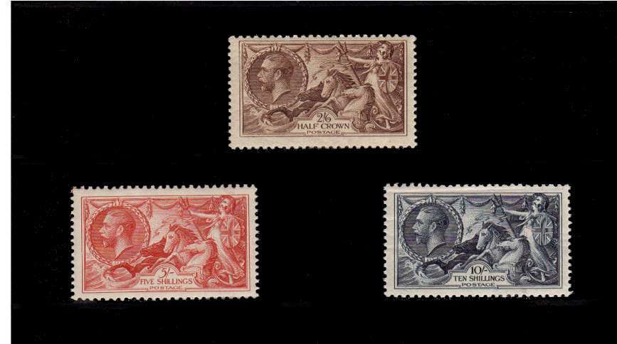 view more details for stamp with SG number SG 450-452