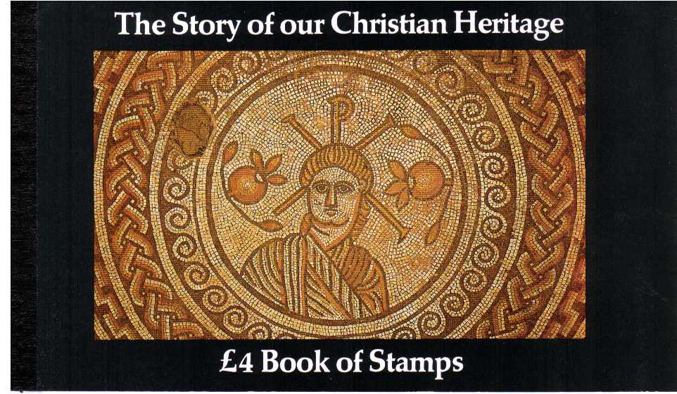British Stamps Prestige Booklets Item: view larger image for SG DX5 (1984) - £4 - 'The Story of our Christian Heritage'