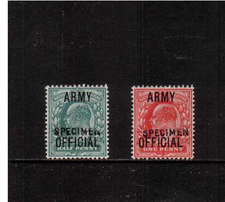 view more details for stamp with SG number SG O48s-O49s