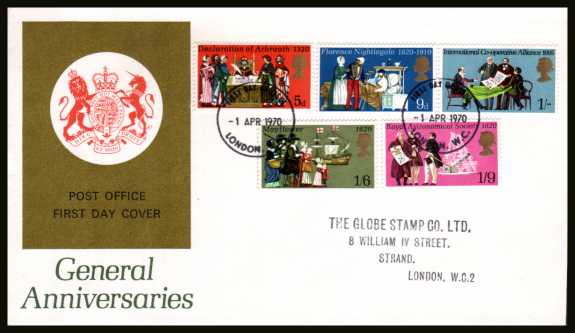 view more details for stamp with SG number SG 819-823