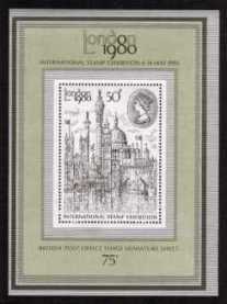 view larger image for SG MS1119 (7 May 1980) - 'London 1980' Stamp Exhibition minisheet