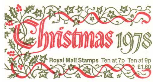 British Stamps Christmas Booklets Item: view larger image for SG FX1 (1978) - £1.60 - Containing Pane X875l