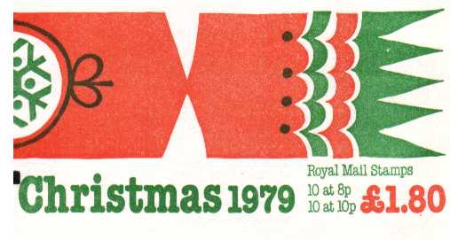 British Stamps Christmas Booklets Item: view larger image for SG FX2 (1979) - £1.80 - Containing Pane X879l