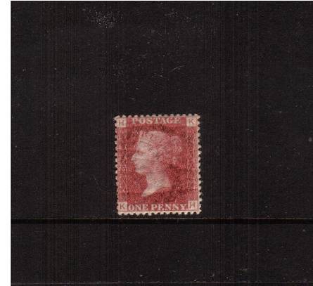 view larger image for SG 43 (1858) - 1d Rose-Red from Plate 149 lettered ''K-H''<br/>
A superb unmounted mint single with perfect centering.


<br/><b>J2016</b>