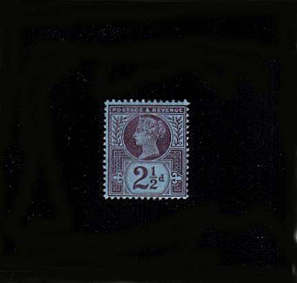 view larger image for SG 201 (1887) - 2½d Purple on Blue
<br/>A fine lightly mounted mint stamp. 
<br/>SG Cat £25
<br/><b>QBQ</b>