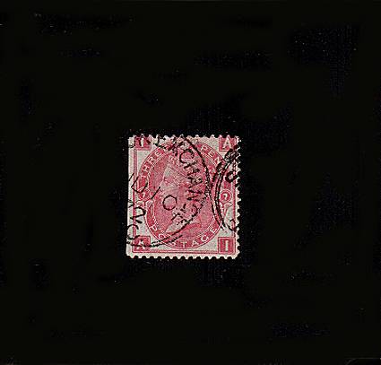view larger image for SG 103 (1861) - 3d Rose - Watermark Spray from Plate 7 Lettered ''A-I'' <br/>
A superb fine used stamp with a cut down wing margin at left.<br/>
SG Cat £70
<br><b>QEQ</b>