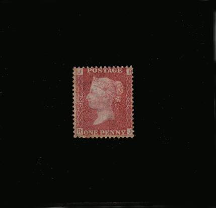 view larger image for SG 43 (1864) - 1d Rose-Red from Plate 86 lettered ''R-J''
<br/>A mounted mint single with some gum. 
<br/>SG Cat £70
<br><b>QBQ</b>