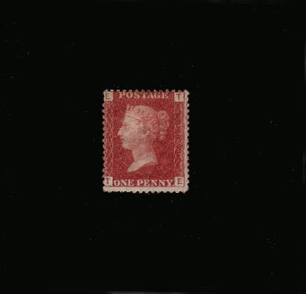 view larger image for SG 43 (1864) - 1d Rose-Red from Plate 100 lettered ''T-E''
<br/>A  mint bright and fresh single with no gum.
<br/>SG Cat £80
<br><b>QBQ</b>