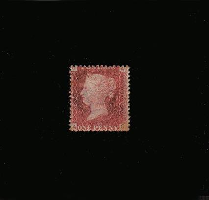view larger image for SG 43 (1864) - 1d Rose-Red from Plate 106 lettered ''A-G''
<br/>A lightly mounted mint single
<br/>SG Cat £75
<br><b>QBQ</b>