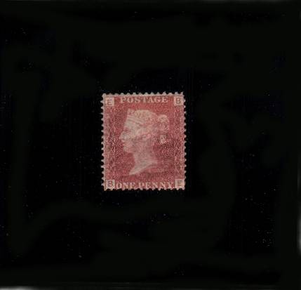 view larger image for SG 43 (1864) - 1d Rose-Red from Plate 122 lettered ''B-E''
<br/>A good mounted mint single with<br/>excellent centering and colour.
<br/>SG Cat £27
<br><b>QBQ</b>
