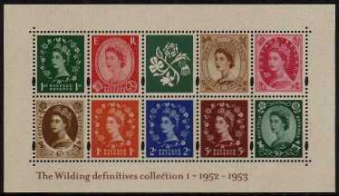 view larger image for SG MS2326 (5 Dec 2002) - 50th Anniversary of The Wilding Definitives - 1st Issue<br/>minisheet