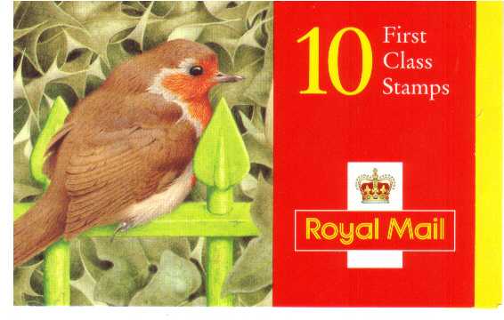 British Stamps Christmas Booklets Item: view larger image for SG LX9 (1995) - £2.50 - Containing ten 25p (SG1897)