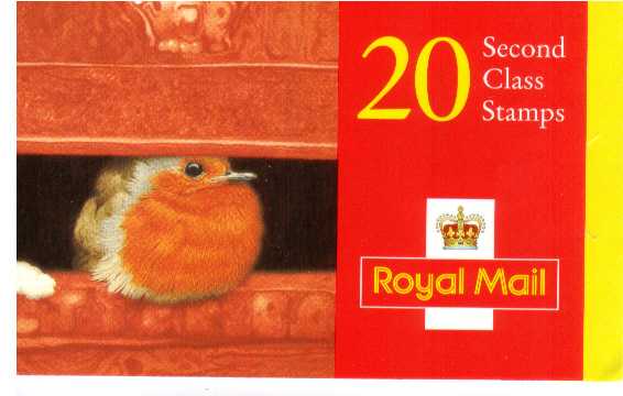 British Stamps Christmas Booklets Item: view larger image for SG LX10 (1995) - £3.80 - Containing twenty 19p (SG1896)