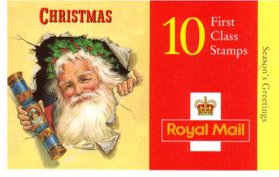 British Stamps Christmas Booklets Item: view larger image for SG LX13 (1997) - £2.60 - Containing ten 1st Class stamps (SG2007)