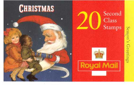 British Stamps Christmas Booklets Item: view larger image for SG LX14 (1997) - £4.00 - Containing twenty 2nd Class stamps (SG2006)