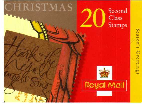 British Stamps Christmas Booklets Item: view larger image for SG LX18 (1999) - £3.90 - Containing twenty 19p stamps (SG2115)