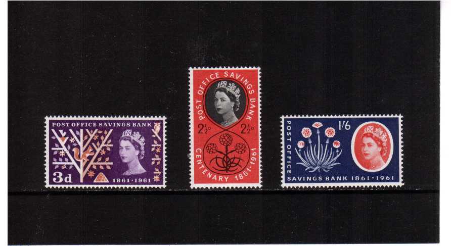 view more details for stamp with SG number SG 623-625