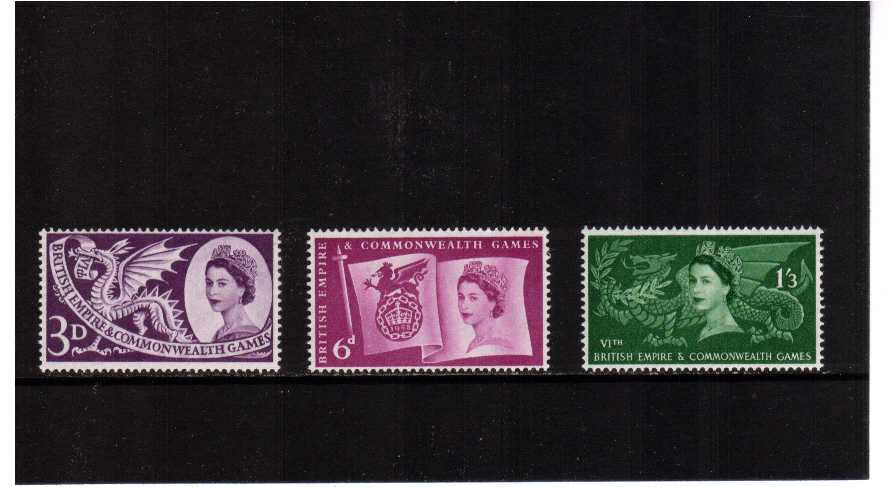 view more details for stamp with SG number SG 567-569