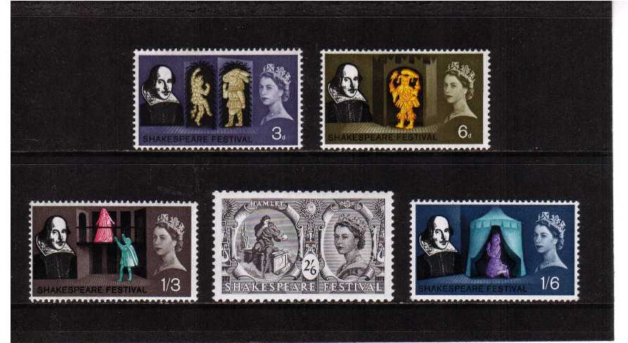 view more details for stamp with SG number SG 646-650