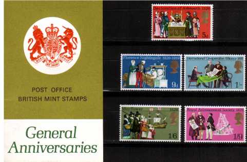 view more details for stamp with SG number SG 819-823