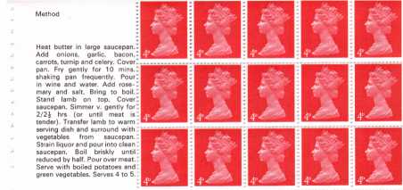 view more details for stamp with SG number SG 733vv