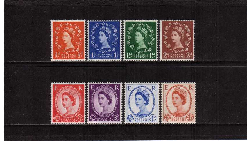 view more details for stamp with SG number SG 587-594