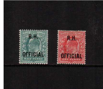 view more details for stamp with SG number SG O91 O92