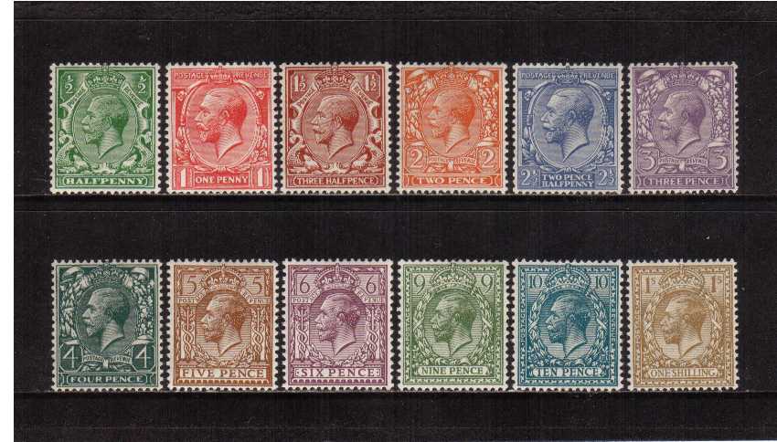 view more details for stamp with SG number SG 418-429