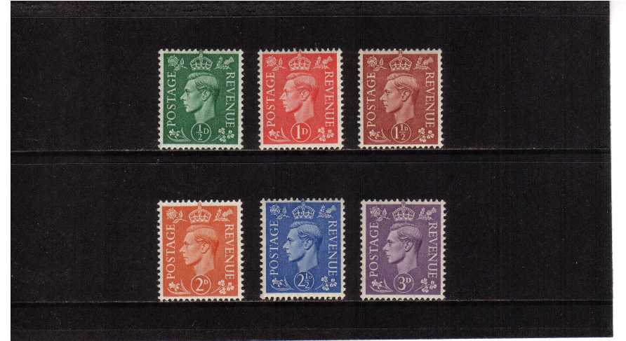 view more details for stamp with SG number SG 485-490