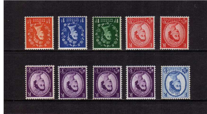 view more details for stamp with SG number SG 610Wi-616aWi